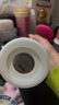 象?。╖O JIRUSHI）通用360/480/500/600ml象印保溫杯硅膠杯套杯墊保護(hù)套底托 象印白色 曬單實(shí)拍圖