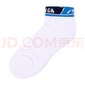 斯帝卡斯帝卡兒童襪子乒乓球運動(dòng)襪斯蒂卡男童女白色球襪毛巾底吸濕透汗 451121 白藍短襪 30-34碼（S） 曬單實(shí)拍圖