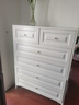 構際家用五斗柜鋼制落地現代簡(jiǎn)約收納柜儲物柜多層抽屜柜輕奢金屬柜子 高122*長(cháng)100*寬40CM-六斗柜 白-黑-黃-綠-下單備注顏色 曬單實(shí)拍圖