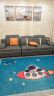 布迪思 地毯客厅地毯卧室茶几沙发毯可定制北欧简约现代满铺加厚防滑垫 儿童卡通风-8855 180*250cm大客厅 实拍图