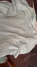 無(wú)印良品（MUJI）女式 涼感 防紫外線(xiàn) 罩衫T恤防曬衣服女款夏季 BB2PBA4S 淺綠色 L （165/88A） 曬單實(shí)拍圖
