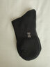 凰棉襪子女士冬季萊卡純色棉加厚款運動(dòng)吸汗女襪中高筒毛巾底休閑棉襪 黑色- 6雙 均碼 （35-39碼） 曬單實(shí)拍圖