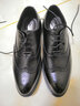 卡帝樂(lè )鱷魚(yú)（CARTELO）商務(wù)休閑男鞋布洛克雕花系帶牛皮舒適透氣皮鞋子男9300 黑色 39 曬單實(shí)拍圖