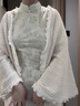 RUIQIUER改良旗袍連衣裙夏天女裝新中式國(guó)風(fēng)氣質(zhì)夏裝長(zhǎng)裙子女夏季2025新款 綠色 M 曬單實(shí)拍圖
