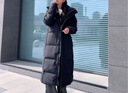 李寧火鍋羽絨服丨擋風(fēng)防潑水男款長羽絨服春季反光連帽外套 黑色(499男款)-2 S 曬單實(shí)拍圖
