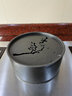 象運(yùn)福 日式帶蓋茶洗壺承 鑄鐵干泡盤養(yǎng)壺墊茶道托盤儲(chǔ)水賞茶渣缸 寒梅-圓干泡盤 曬單實(shí)拍圖