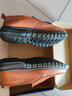 啄木鳥(niǎo)2026秋季新款男士皮鞋懶人一腳蹬男鞋中年舒適駕車(chē)皮面低幫休閑鞋 棕色 42 曬單實(shí)拍圖