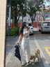 西兒t恤短袖女夏白色手繪花朵正肩短袖修身顯瘦遮肉辣妹上衣 L【100-120斤】 曬單實拍圖