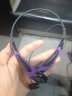 布诺林梦初音未来miku概念动漫无线蓝牙耳机颈挂式狂三蕾姆二次元周边 黑紫 实拍图