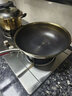 康巴赫炒鍋不粘鍋316L不銹鋼炒菜鍋32cm蜂窩平底煎炒鍋電磁爐燃氣灶通用 曬單實(shí)拍圖