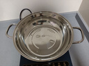 愛(ài)仕達(dá) ASD 火鍋304不銹鋼清湯火鍋盆28CM湯鍋明火電磁爐通用FS28A6WG 曬單實(shí)拍圖