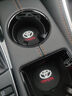 永燊 適用豐田汽車(chē)水杯墊雷凌RAV4卡羅拉凱美瑞杯墊凌尚威馳皇冠亞洲 豐田一對裝（直徑7厘米） 曬單實(shí)拍圖