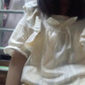 棉的陪伴自帶胸墊睡衣女夏季棉質(zhì)短袖長(zhǎng)褲春夏天女士薄款三件套家居服套裝 91904三件套 M 曬單實(shí)拍圖