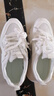 紫櫞駒女鞋2026新款老爹鞋女踩屎感夏季透氣小碼網(wǎng)面軟底減震跑步運動(dòng)鞋 白色 36 (230mm) 曬單實(shí)拍圖