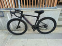 蘭令公路車(chē)自行車(chē)700C內走線(xiàn)破風(fēng)架手變一體碟剎成人男青少年學(xué)生單車(chē) 暗夜之影 曜石黑 一體把 90%安裝 700C (165-185CM) 16速 藍圖R3/順泰手變 線(xiàn)拉油碟 曬單實(shí)拍圖