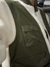 dickies棉服 時(shí)尚拼接色多口袋厚外套夾克 男式羊羔絨外 奶油色 L 曬單實(shí)拍圖
