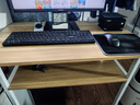 雅美樂(lè )雙層電腦桌辦公學(xué)習桌 簡(jiǎn)易書(shū)桌家用小桌子 工作臺長(cháng)條臥室寫(xiě)字桌 曬單實(shí)拍圖