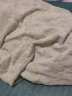 沐凡（mufan）全棉毛巾被 四季单双人加厚老式毯子纯棉学生四季空调午睡盖毯 欧雅绿色 180*220cm 实拍图