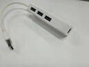 曼卓 Type-C轉(zhuǎn)接器適用蘋果Mac華為筆記本電腦網(wǎng)卡USB-C轉(zhuǎn)3.0HUB拓展有線千兆網(wǎng)線接口 USB千兆網(wǎng)口集線器+USB3.0 HUB 曬單實拍圖