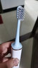 美天萊適配聯(lián)想A1pro電動(dòng)牙刷頭軟毛LSET-006/LX-B002/LX502替換頭 象牙白4支（贈支架+牙線(xiàn)） 曬單實(shí)拍圖