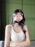 莫代爾 黑色運動文胸一體吊帶背心女夏外穿短款上衣內(nèi)搭美背抹胸內(nèi)衣夏 米白色 均碼 曬單實拍圖