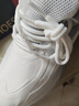 愛(ài)多跑夏季運動(dòng)鞋男氣墊減震大碼鞋子男青少年學(xué)生網(wǎng)面男鞋加絨潮跑步鞋 白黑【高品質(zhì)】 44 (270mm) 曬單實(shí)拍圖