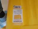 SPACEXPERT 衣物收纳箱塑料整理箱36L黄色 1个装 带轮 实拍图