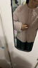 香影【咩咩絨】毛毛外套女短款2024秋冬新款毛絨皮毛一體仿生皮草 粉紅 S 曬單實(shí)拍圖