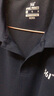 361°男裝運動(dòng)T恤男短袖上衣翻領(lǐng)polo衫夏季透氣男士純色休閑服 深墨藍 L 175 曬單實(shí)拍圖
