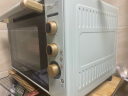柏翠(petrus)电烤箱家用40L容量搪瓷内胆独立控温热风循环PE3040GLC  实拍图