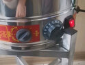 廚仕博電熱蒸煮桶開(kāi)水桶商用 三層防燙不銹鋼燒水保溫桶大容量加熱湯煮茶水月子涼茶桶電燒水桶 100L有龍頭(升級高配/雙控+卡扣) 曬單實(shí)拍圖