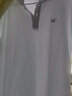 361°短袖t恤男運動(dòng)上衣翻領(lǐng)polo衫夏季新款冰感透氣休閑服純色男裝R 本白 M 曬單實(shí)拍圖