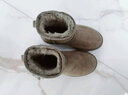 Yellow Earth2025澳洲經(jīng)典雪地靴羊皮毛一體舒適保暖情侶超低靴冬季男女款02A 沙色【女款】 39 曬單實(shí)拍圖