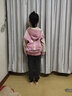 童妤童裝女童套裝2022新品春秋季韓版中大兒童洋氣外套夾克女孩子運(yùn)動(dòng)長(zhǎng)褲3-15歲休閑兩件套秋天衣服 粉紅色   長(zhǎng)頸鹿套裝 130碼建議身高115-125cm 曬單實(shí)拍圖