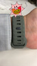 DRESSELF活力波浪款蘋(píng)果手表硅膠運動(dòng)表帶Apple iWatch S11/10表帶透氣s7/s8/s9ultr夜光表帶蘋(píng)果表帶 【多孔透氣】灰綠色 40mm【適用iwatch S6/5/4/SE 曬單實(shí)拍圖