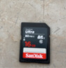 闪迪（SanDisk）16GB SD存储卡 C10 至尊高速版 读速80MB/s 耐冷耐热  防水抗冲击 实拍图