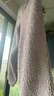 蕉內(nèi)絨絨506H睡衣男女士衛(wèi)衣版可外出家居服套裝羊羔絨加厚秋冬季保暖 【女士連帽】粉紫 M 曬單實(shí)拍圖