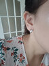 芳妮兔925銀滿(mǎn)鉆流星耳扣女韓版輕奢耳環(huán)星星耳圈小清新耳飾生日禮物女 滿(mǎn)鉆流星耳扣一對 曬單實(shí)拍圖