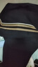 報喜鳥T恤男裝【優(yōu)選】秋季新款男士商務(wù)休閑圓領(lǐng)短袖T恤衫橫條紋男 日蝕藍(lán) 48(175/96) 曬單實拍圖