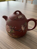 指間陶藝宜興名家張小嶺 紫砂壺純手工泥繪功夫單壺套裝泡茶壺 鳥(niǎo)語(yǔ)花香壺 鳥(niǎo)語(yǔ)花香壺  張小嶺老師作品 曬單實(shí)拍圖