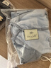 davebella戴維貝拉女寶寶連體衣秋冬嬰兒哈衣爬服童裝男寶外出抱衣DB4223864藍(lán)色73cm 曬單實(shí)拍圖