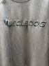 MUSCLEDOG 肌肉狗 運動(dòng)圓領(lǐng)衛衣男潮牌春秋新款麂皮絨寬松長(cháng)袖套頭衫健身服深灰色XXXL 曬單實(shí)拍圖