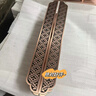 OLOEY新中式大門拉手古銅雙開玻璃門包廂實木門把手仿古酒店推拉門把手 鋁雕紅古銅色 實心鋁雕600mm 曬單實拍圖