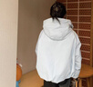 森馬（Semir）羽絨服女中長(cháng)款輕薄三防2025oversize插肩袖冬裝防風(fēng)109725113007 曬單實(shí)拍圖