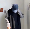 唐號(hào)毛衣背心男生潮流個(gè)性春秋馬甲外穿ins港風(fēng)韓版寬松無(wú)袖坎肩外套 黑色背心 單件 XL 曬單實(shí)拍圖