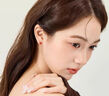 Lnieer醫(yī)用生物瓷蝴蝶耳釘女陶瓷養(yǎng)耳洞耳環(huán)養(yǎng)耳棒睡覺免摘耳骨釘耳飾品 紅色愛心耳釘【真生物瓷】 曬單實(shí)拍圖