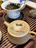 WCZ胖東來茶具粗陶茶壺功夫配件紫砂壺老陶泥復(fù)古手把壺家用辦公側(cè)把 山水情竹節(jié)壺 201mL(含)-300mL(含) 曬單實拍圖
