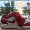 耐克（NIKE）婚鞋女鞋Dunk紅色男女a(chǎn)j婚鞋新中式婚禮喜慶新婚禮物休閑運(yùn)動板鞋 秀禾AJ婚鞋+配飾 【暗紅】 37.5 尺碼偏小 曬單實(shí)拍圖