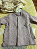 童泰（TONGTAI）寶寶秋衣套裝秋冬季純棉保暖嬰兒衣服兒童睡衣家居服紫色100cm 曬單實(shí)拍圖