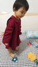 兒童連衣裙女童秋裝2歲女寶寶長(cháng)袖裙子中小童女孩公主裙1-2-3-4-5-6歲韓版洋氣貓咪連衣裙 酒紅色 90碼 身高75-85cm 1-2歲 曬單實(shí)拍圖